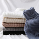 GUMPRUN Winter Women Knitted Turtleneck Sweater