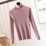 GUMPRUN Winter Women Knitted Turtleneck Sweater