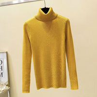 GUMPRUN Winter Women Knitted Turtleneck Sweater