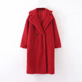 Winter Casual Solid Teddy Coat Women