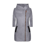 wholesale Women Casual Warm Thicken Velvet Jacket Hooded