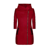 wholesale Women Casual Warm Thicken Velvet Jacket Hooded