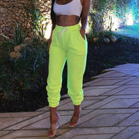 Active Women Sweatpants High Waist Sport