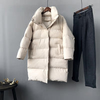 RICORIT 2019 New Winter Hooded Long Sleeve Solid