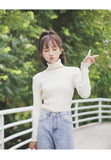 GUMPRUN Winter Women Knitted Turtleneck Sweater