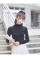 GUMPRUN Winter Women Knitted Turtleneck Sweater