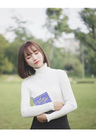 GUMPRUN Winter Women Knitted Turtleneck Sweater