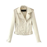 Autumn Women Slim Cool Lady Leather Jackets