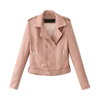 Autumn Women Slim Cool Lady Leather Jackets