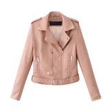 Autumn Women Slim Cool Lady Leather Jackets