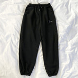 Mooirue Winter Women Harem Pants Stripes