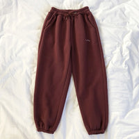 Mooirue Winter Women Harem Pants Stripes