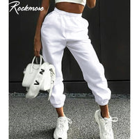 Rockmore Harajuku Joggers Wide Leg SweatPants Women Trousers