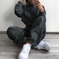 Rockmore Harajuku Joggers Wide Leg SweatPants Women Trousers