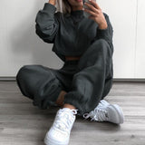 Rockmore Harajuku Joggers Wide Leg SweatPants Women Trousers