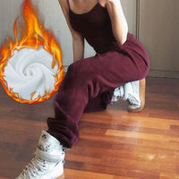 Rockmore Harajuku Joggers Wide Leg SweatPants Women Trousers