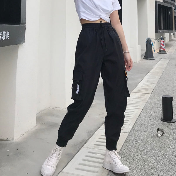 Hot Big Pockets Cargo pants women