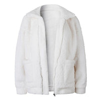 Elegant Faux Fur Coat Women
