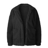 Elegant Faux Fur Coat Women