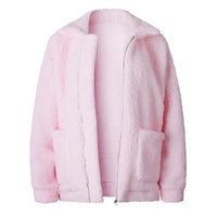 Elegant Faux Fur Coat Women