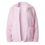 Elegant Faux Fur Coat Women