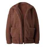 Elegant Faux Fur Coat Women