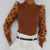 Women Spring Mesh Puff