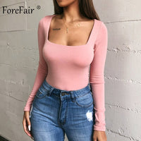 Forefair Sexy Bodycon Bodysuit