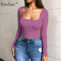 Forefair Sexy Bodycon Bodysuit