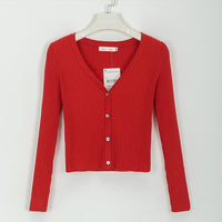 Misswim Sexy buttons knitted sweater