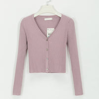 Misswim Sexy buttons knitted sweater