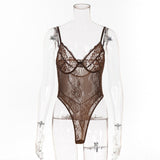 Cryptographic hot sale sheer lace bodysuit women