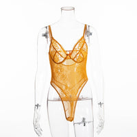 Cryptographic hot sale sheer lace bodysuit women