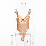 Cryptographic hot sale sheer lace bodysuit women
