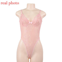 Cryptographic hot sale sheer lace bodysuit women